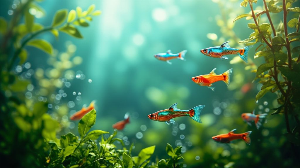 Le fascinant univers du guppy