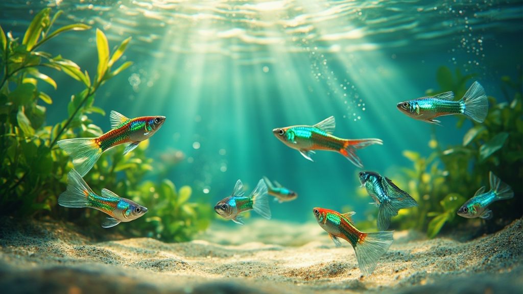 Le fascinant univers du guppy