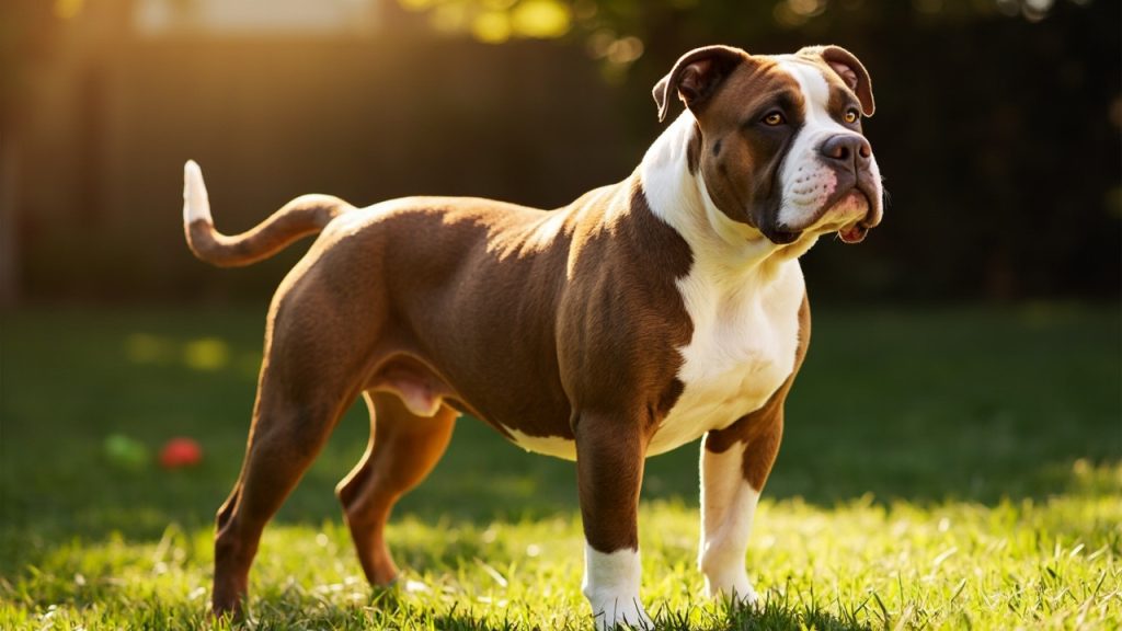 L'american bully xxl : le géant au caractère tendre