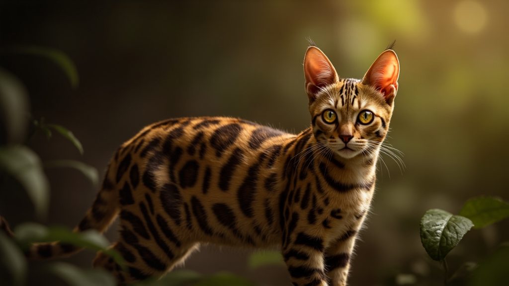 Le chat bengal: un félin exotique au charme sauvage