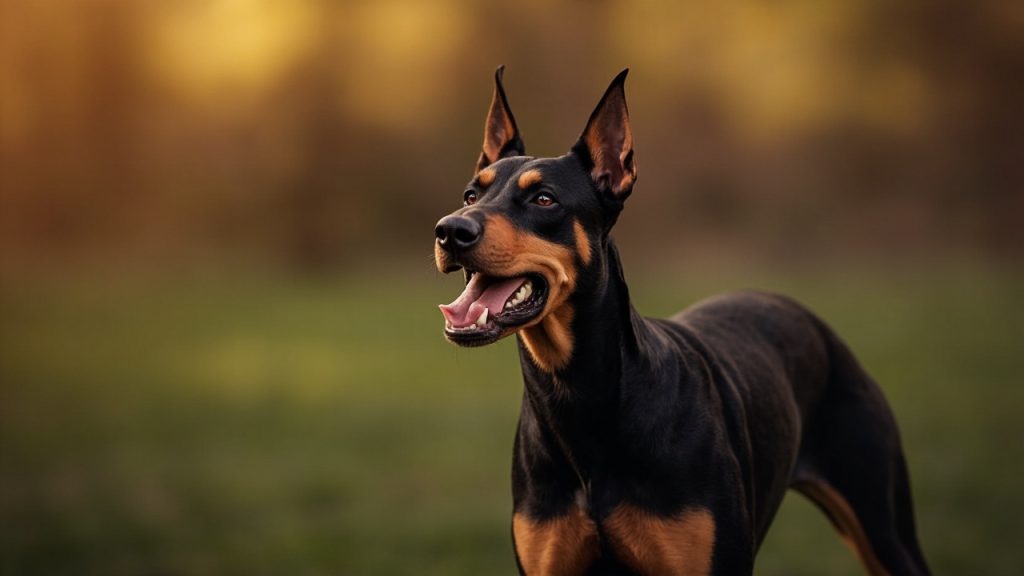 Le doberman: compagnon fidèle et énergique