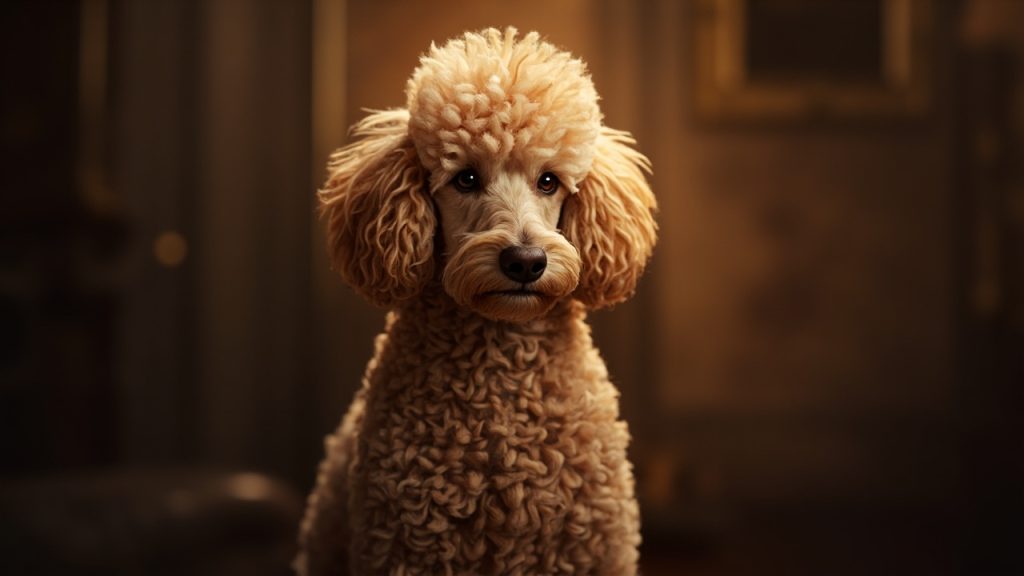 Le caniche royal, symbole de noblesse et d'intelligence