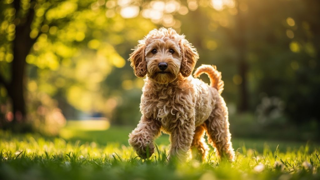 Le golden doodle : compagnon élégant et dynamique