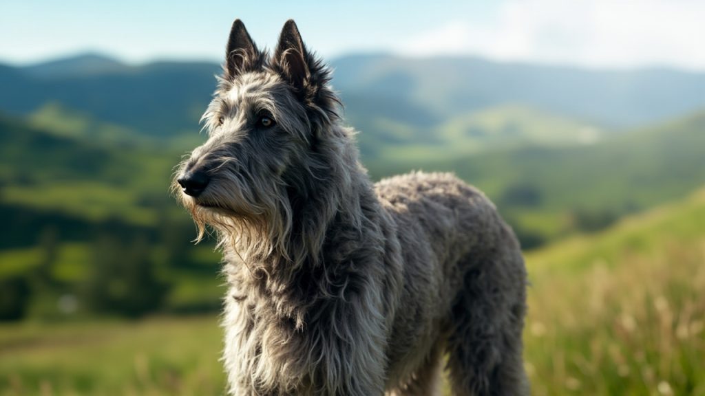 Le irish wolfhound: élégance et robustesse canine