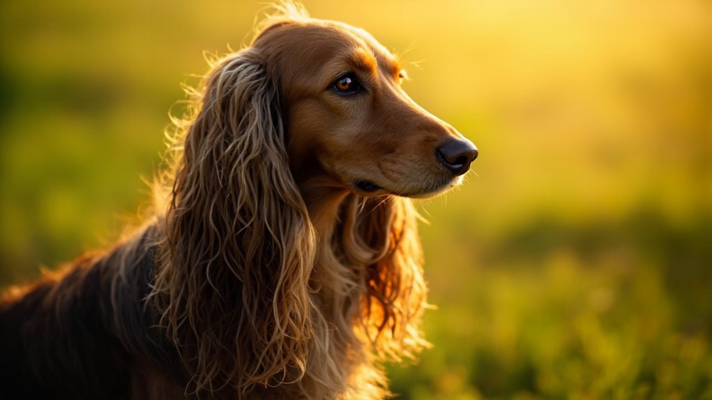 Le lévrier afghan : un chien d'exception