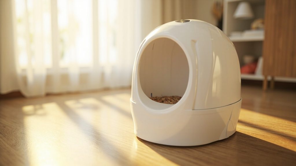 La litière autonettoyante simplifie le quotidien des propriétaires de chats