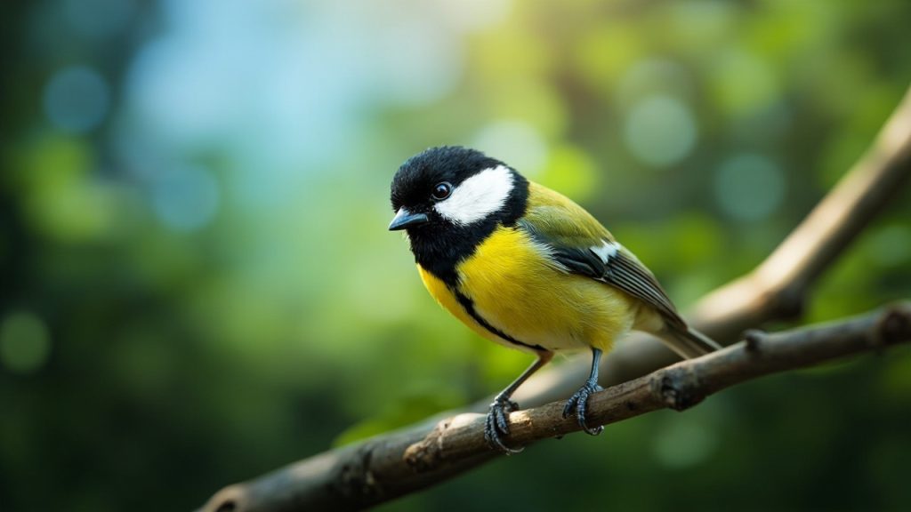 La mésange charbonnière, un oiseau fascinant et résilient