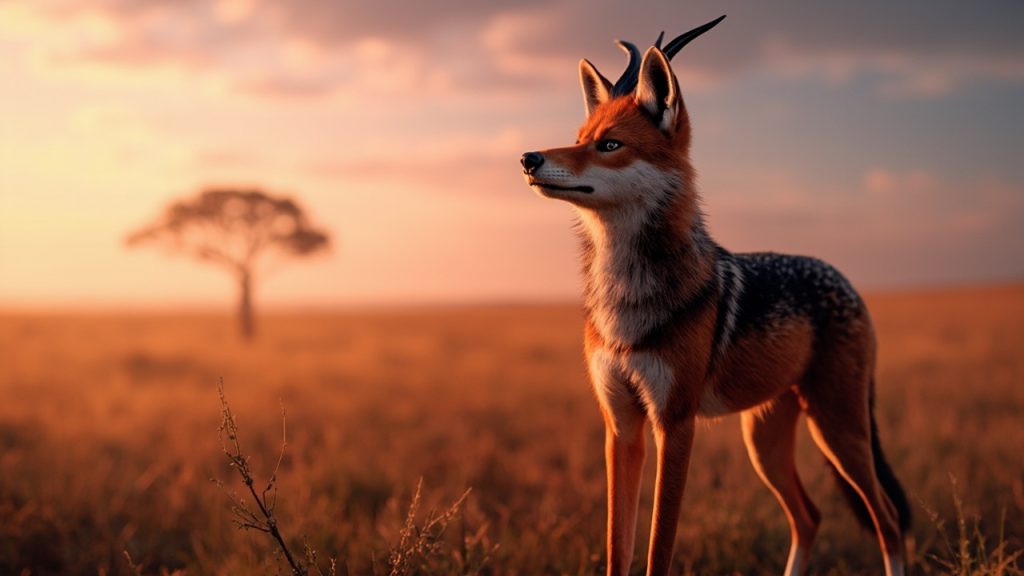 Le loup à crinière: élégance et survie dans la nature