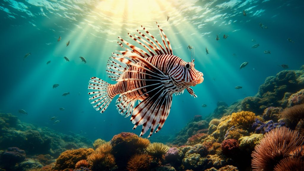 Le poisson lion : invasion et impact sur nos mers