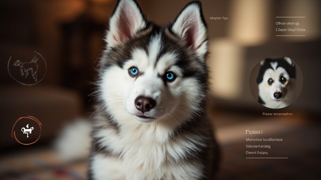 Le pomsky : guide sur le prix et l'adoption