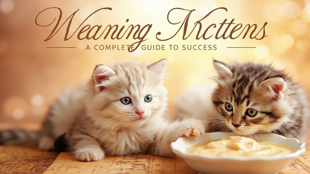 Le sevrage des chatons : guide complet pour réussir
