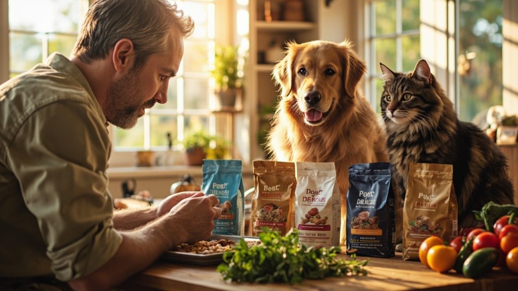 Quelle alimentation choisir pour des chiens et chats en bonne santé