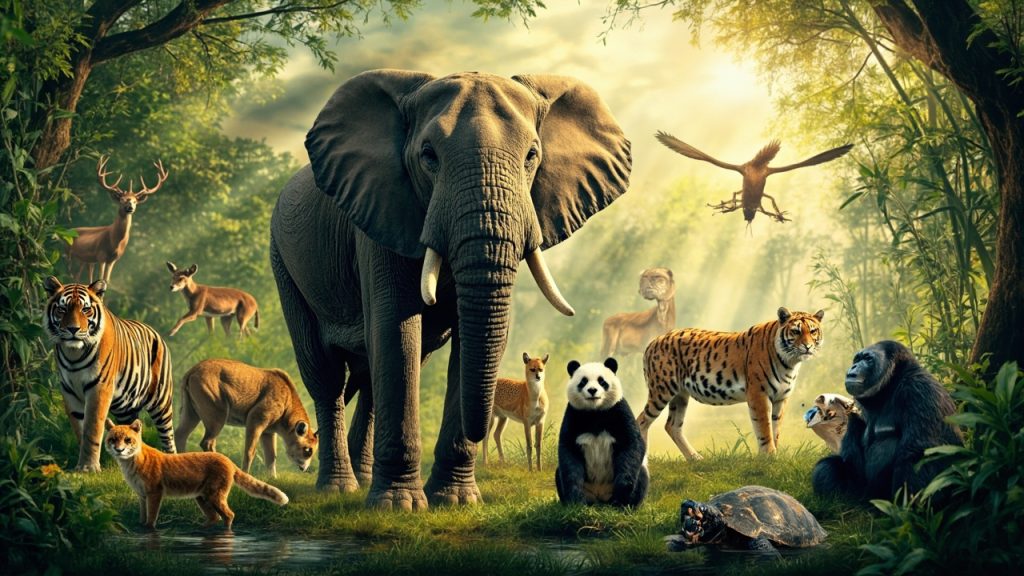 Dix animaux sauvages emblématiques et leur rôle écologique