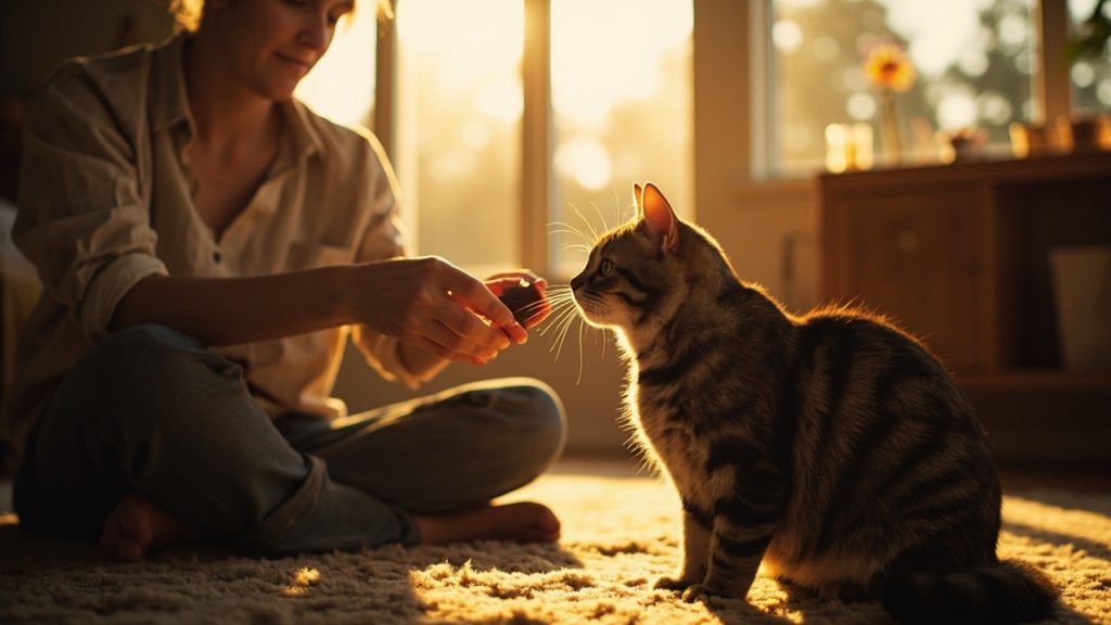 Créer un lien fort avec votre chat