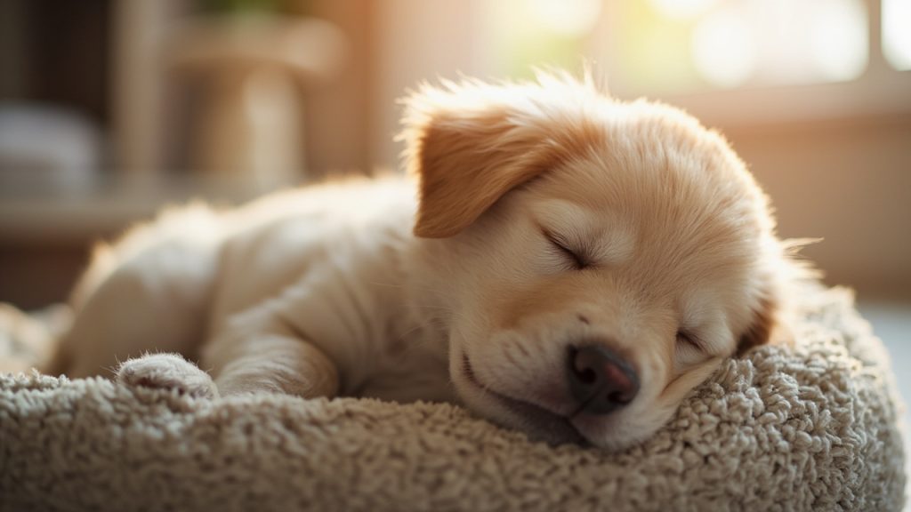 Quand un chiot se calme : âge, facteurs et conseils pratiques