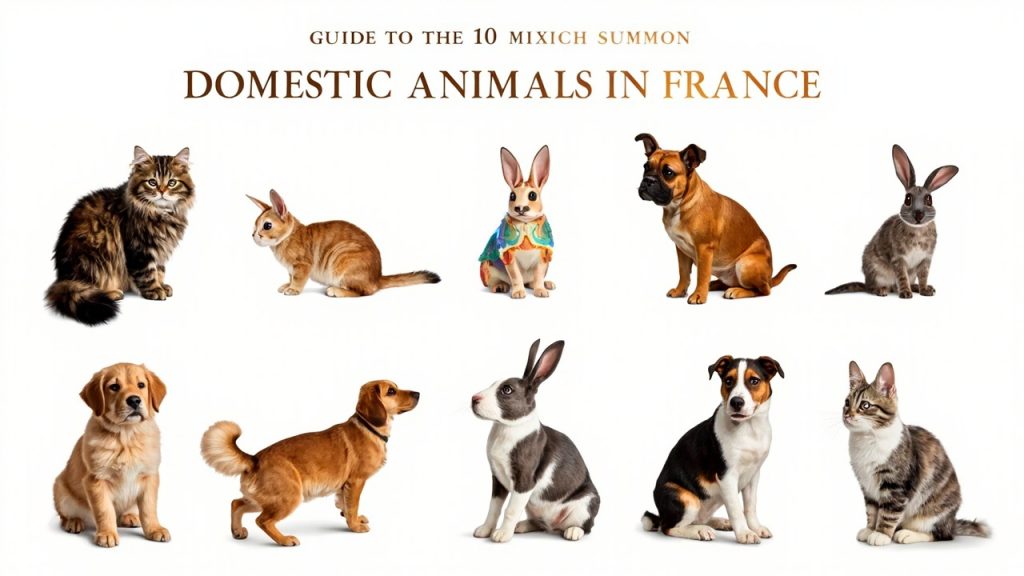 Guide des 10 animaux domestiques les plus courants en france