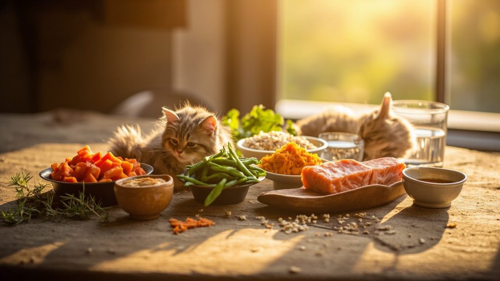 Que peuvent manger les chats dans la nourriture humaine ?