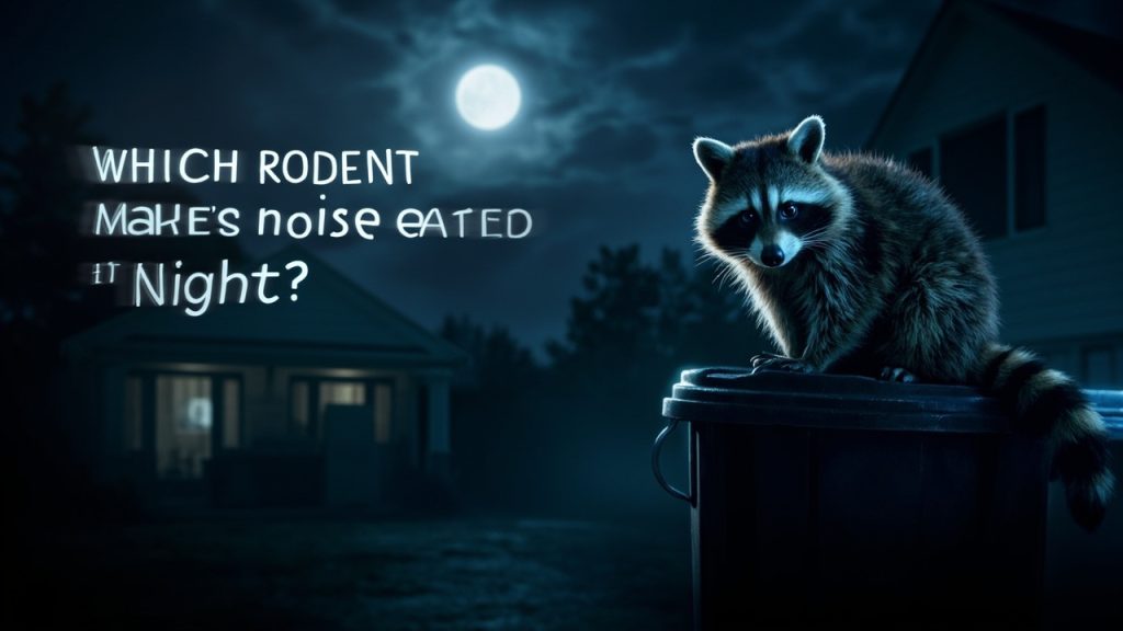 Quel rongeur fait du bruit la nuit : identifier et agir