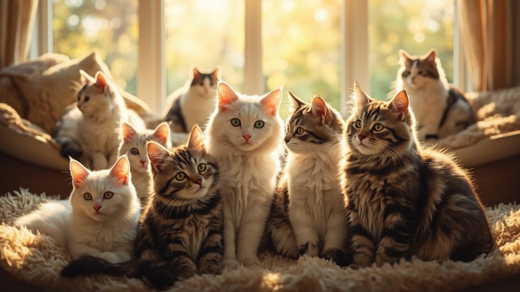 Races de chat qui ne supportent pas la solitude