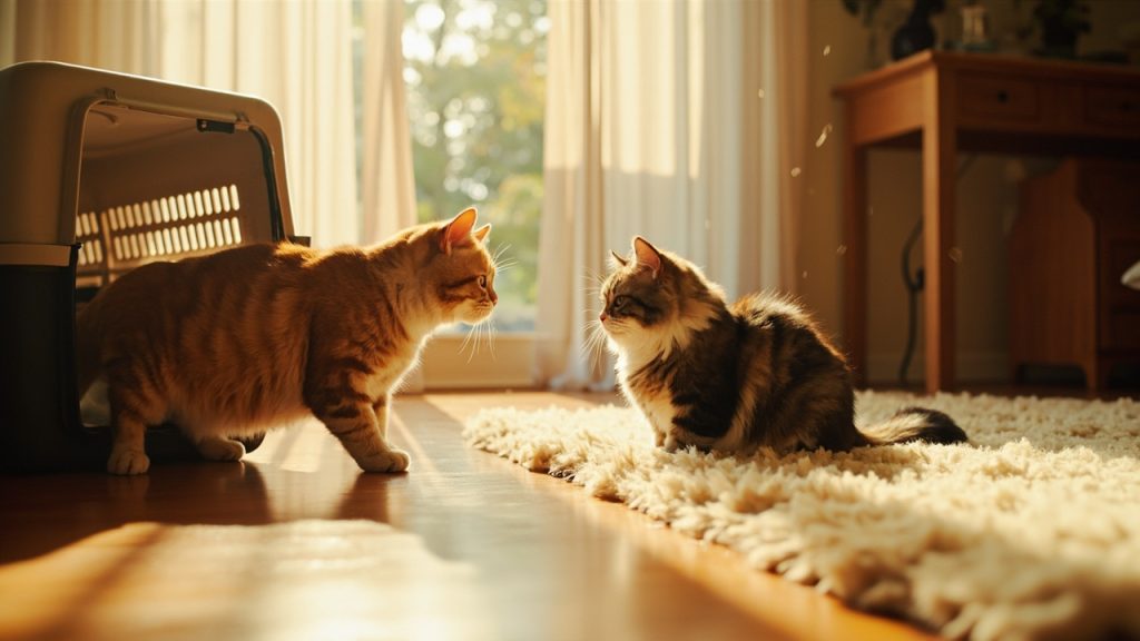 Faire accepter deux chats dans votre foyer