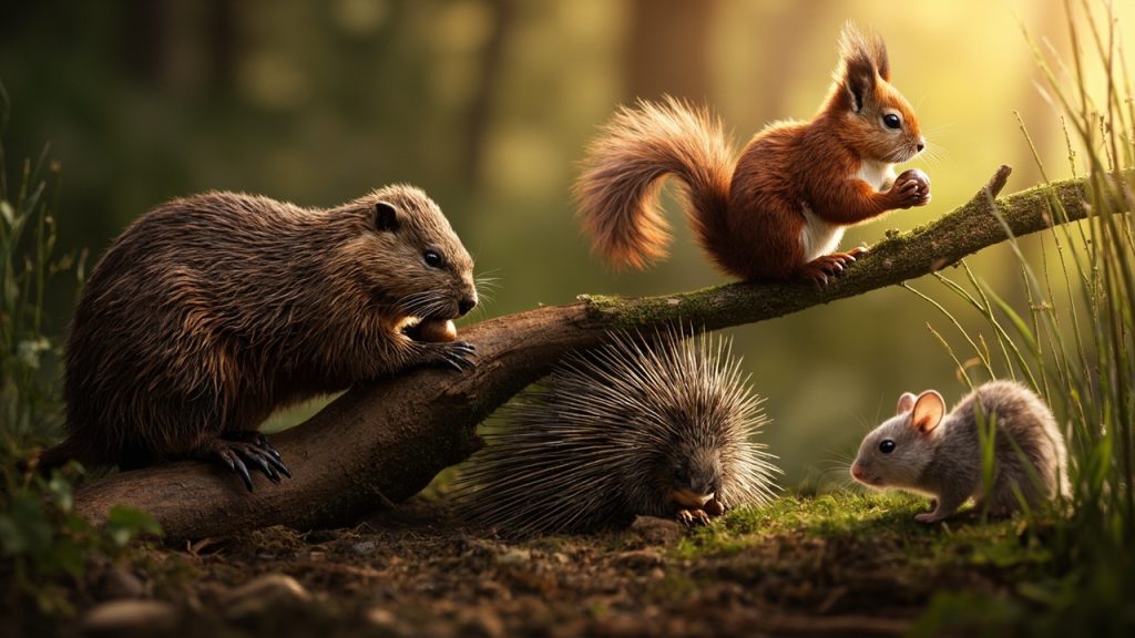 Les animaux qui composent l'ordre des rongeurs et leur rôle