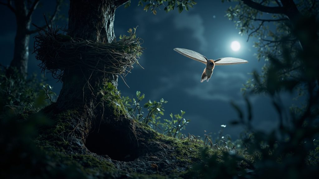 Où vont les écureuils la nuit : nids, terriers et écureuils volants