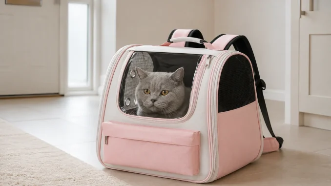 sac de transport de chat