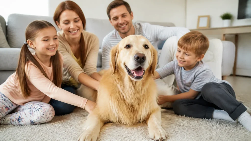 What is the best large dog for a family?