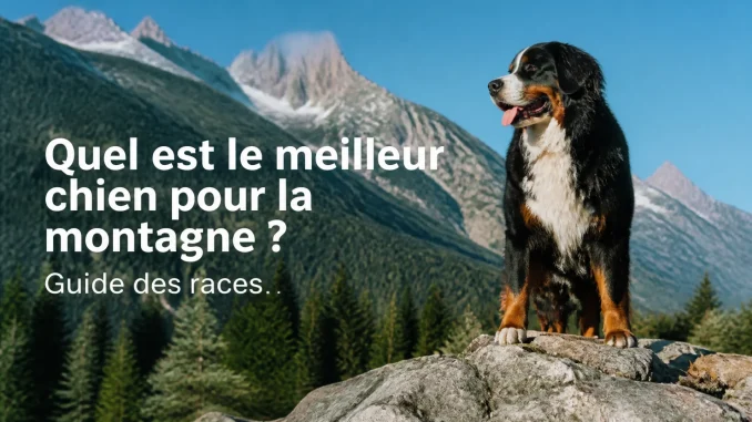 Quel est le meilleur chien pour la montagne ? Guide des races