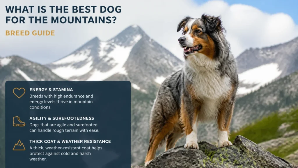 What is the best dog for the mountains? Breed guide