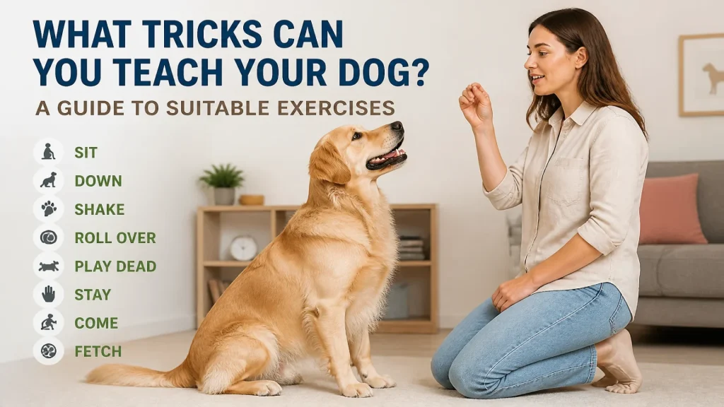 What tricks can you teach your dog? A guide to suitable exercises