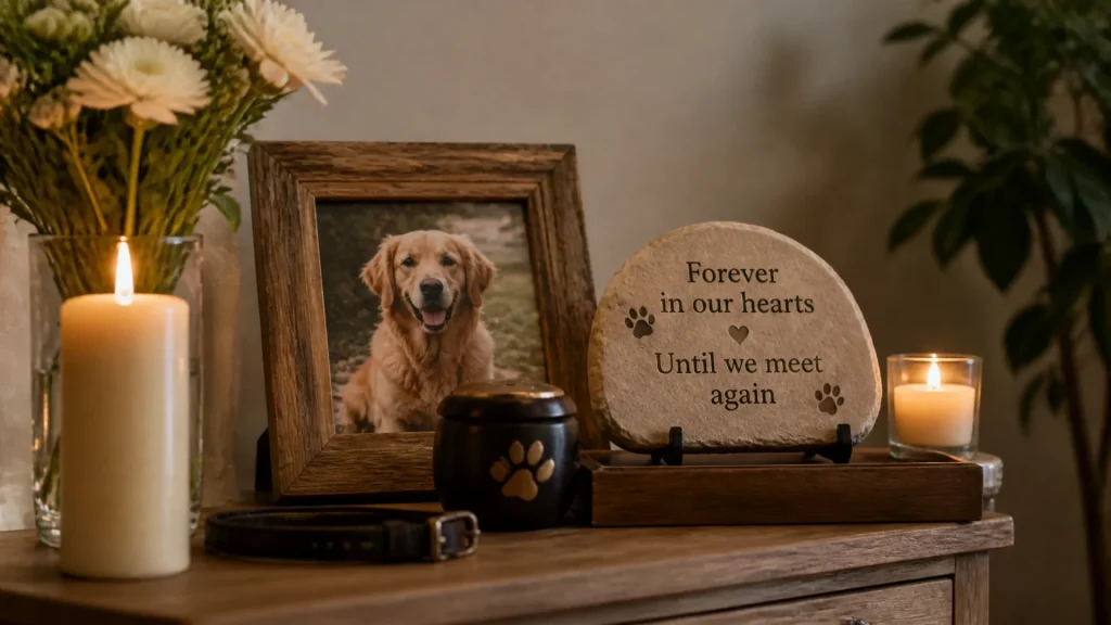 How to pay tribute to a deceased pet: ideas and advice
