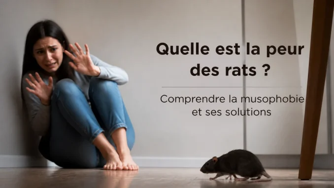 Quelle est la peur des rats ? Comprendre la musophobie et ses solutions