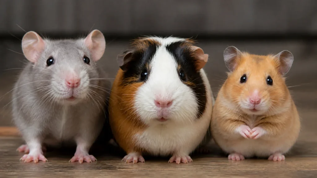 Which rodent is the friendliest? Rat, guinea pig, or hamster?